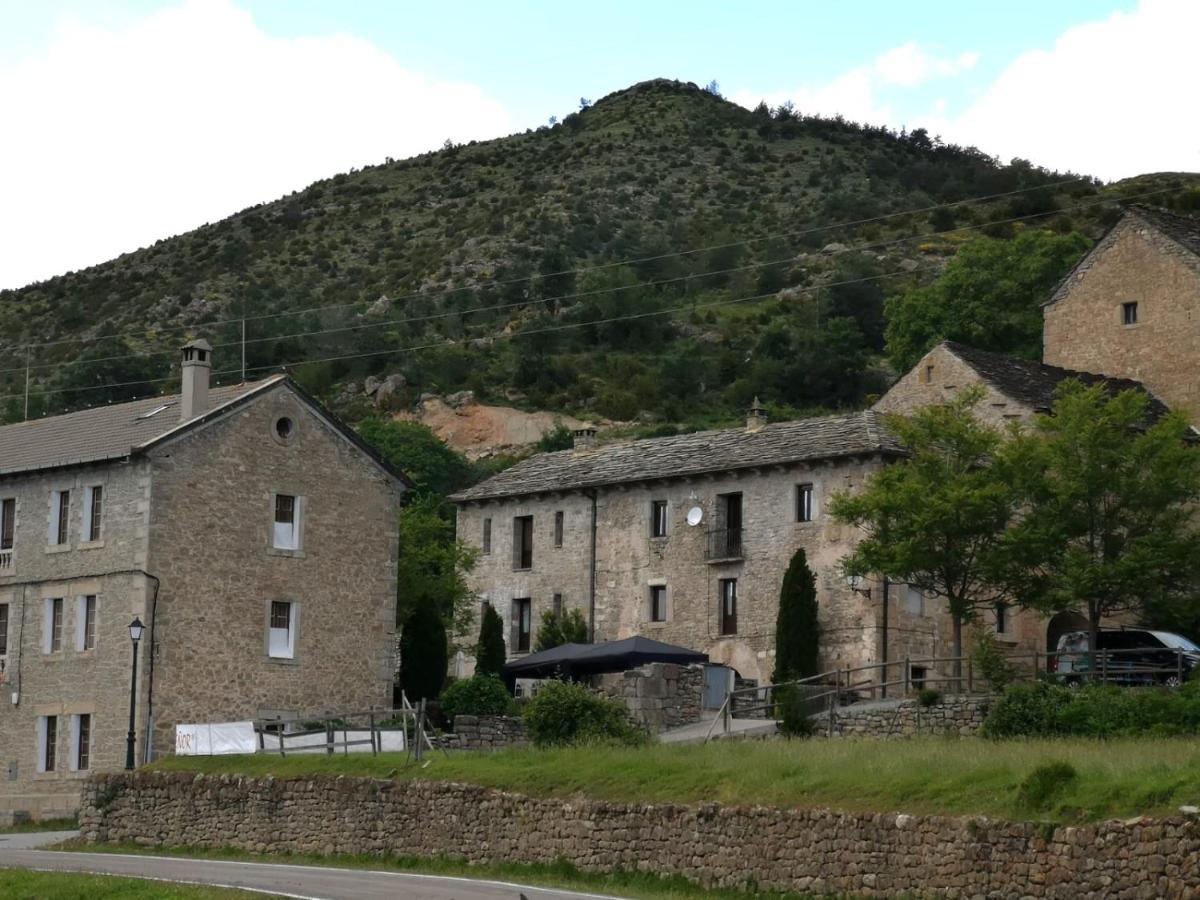 Gasthaus Casa Rural Laguarta - Restaurante Exterior foto